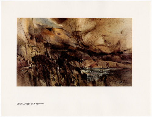 Thurso's Landing (Big Sur Coast) Rex Brandt print